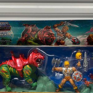 Masters Of The Universe MOTU orgins battlefield warriors 2 pack